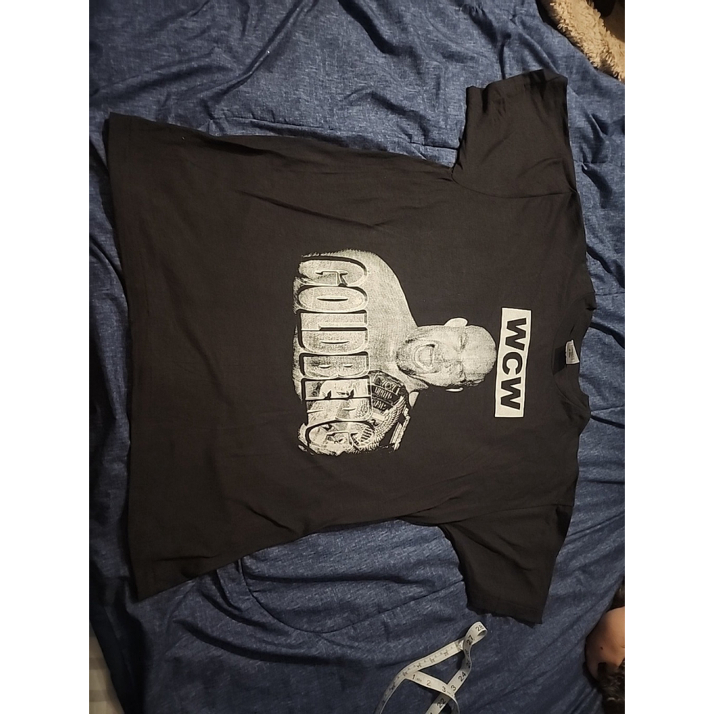 Vintage 90s Bill Goldberg Wrestling Champion T-Shirt Large WCW WWE WWF‎